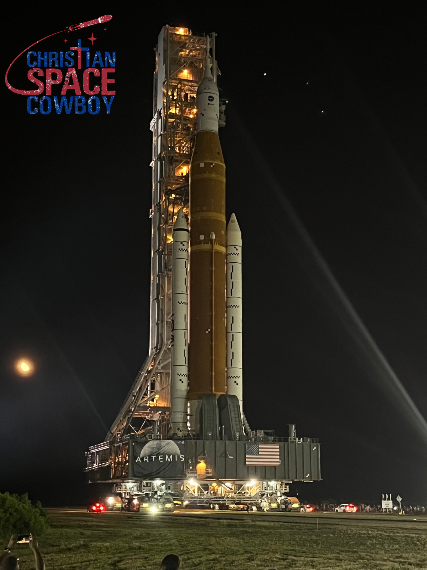 Artemis 1 Roll Out Poster
